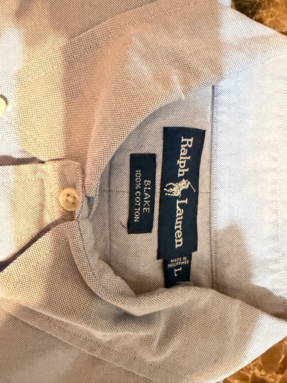 Ralph Lauren Light Blue Dress Shirt